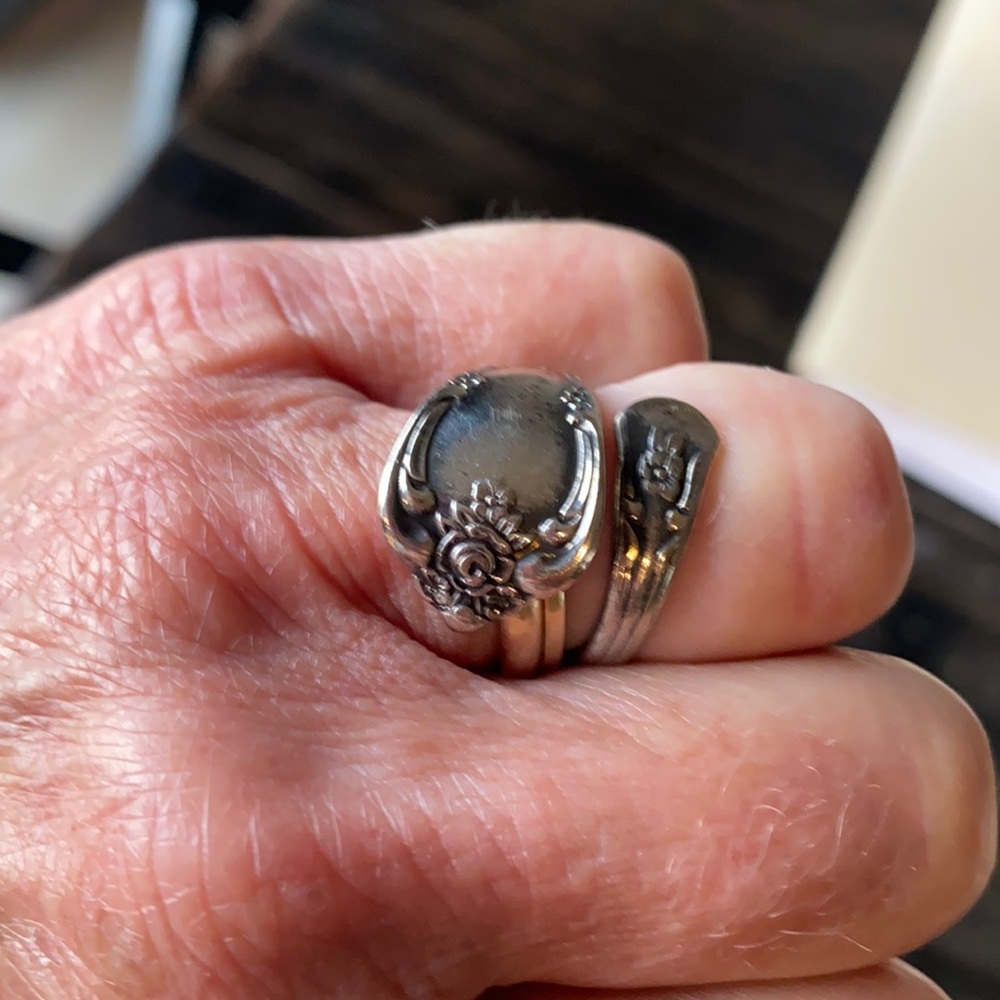 Vintage spoon ring